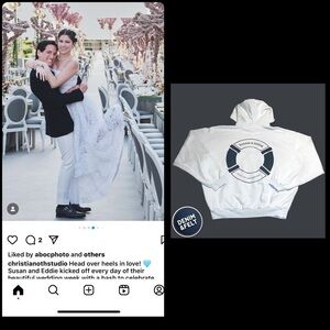 MADHAPPY Susan Mayer (Desperate Housewives) & Eddie Light Blue Wedding Hoodie!